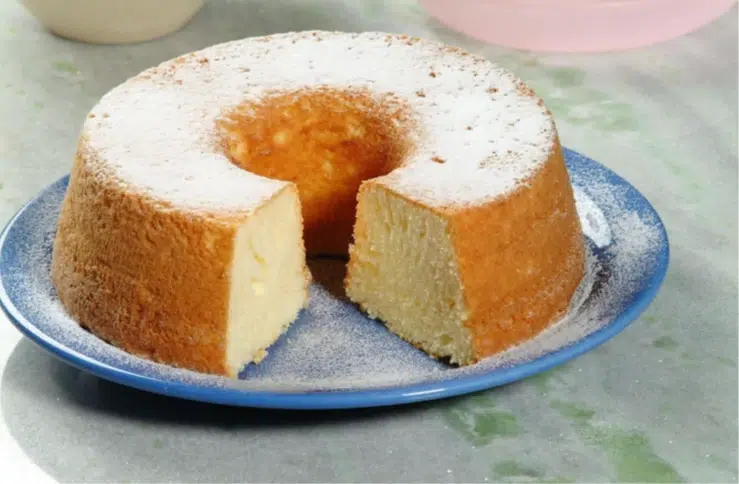 Bolo de Baunilha